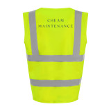 Maintenance High Visibility Waist Coat-CHEAMSTAFF
