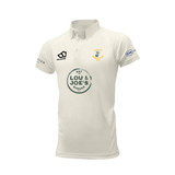 Junior Short Sleeve Cricket Shirt-SCHOLES1