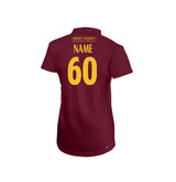 Women's Short Sleeve Coloured Cricket Shirt-SWCC