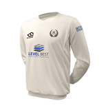 Junior Long Sleeve Cricket Slipover -EASTRG