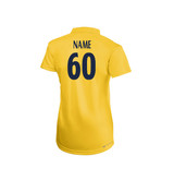 Women's Short Sleeve Coloured Cricket Shirt-TWYFH