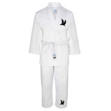 Junior White V-Neck Uniform-TTKDC