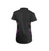 Women's Short Sleeve Coloured Cricket Shirt-PURL