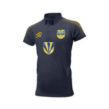 Junior Short Sleeve Coloured Cricket Shirt -LAUGH