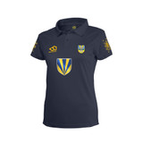 Women's Short Sleeve Coloured Cricket Shirt-LAUGH