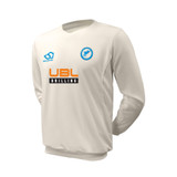 Junior Long Sleeve Cricket Slipover -COB