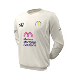 Junior Long Sleeve Cricket Slipover -BUPCC