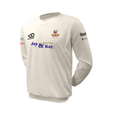Junior Long Sleeve Cricket Slipover -ORPGN