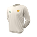 Junior Long Sleeve Cricket Slipover -MOSECC