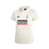 Womans Short Sleeve Cricket Shirt-BAGCC