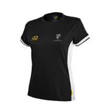 Women's Training Shirt Black/White-HAMHILL