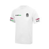 Junior Active Training Tee - White-AIRBMX