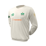 Junior Long Sleeve Cricket Slipover -LBROOM