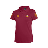 Women's Short Sleeve Coloured Cricket Shirt-LTHRHE
