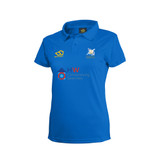 Women's Short Sleeve Coloured Cricket Shirt-PORTCC