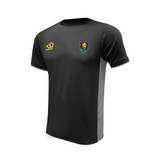 Mens Training Shirt - Black-SHELT