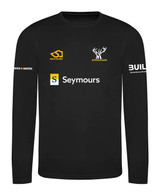 Mens T20 Long Sleeve Playing Shirt-BLCKS