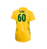 Women's Short Sleeve Coloured Cricket Shirt - NFCC
