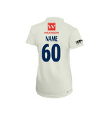 Women's Short Sleeve Cricket Shirt - Left Handed Batter - BLKRC