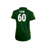 Women's Short Sleeve Coloured Cricket Shirt - Mens Fit-HKTCC