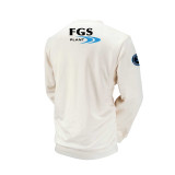 Junior Long Sleeve Cricket Slipover - No Alcohol Sponsor-LUDDES