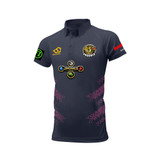 Women's Short Sleeve Coloured Cricket Shirt (Men’s sizes) - PENYG