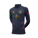 Women's Long Sleeve Coloured Cricket Shirt (Men’s sizes) - PENYG