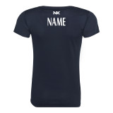 Women's Sports Tee - Navy - DEMOROWING