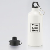 Aluminium Water Bottle with 2 Cap Styles-NXMS