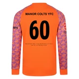 Under 10 Warrior's Flux Goalkeeper Jersey (Junior Sizing) - MCFC