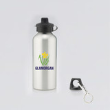 Aluminium Water Bottle with 2 Cap Styles-GLAM
