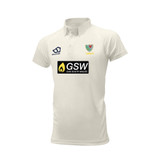 Junior Short Sleeve Cricket Shirt-YYSTW