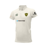 Junior Short Sleeve Cricket Shirt-WARMINCC