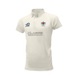 Junior Short Sleeve Cricket Shirt-BYFLEET