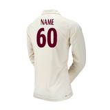 Long Sleeve Cricket Shirt-ALMWESCC