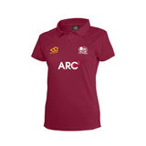 Women's Short Sleeve Coloured Cricket Shirt-FRETTEN
