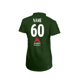 Women's Short Sleeve Coloured Cricket Shirt-OFDDCC