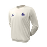Junior Long Sleeve Cricket Slipover -GALWD