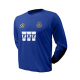Junior Long Sleeve Coloured Playing Sweater  (under 18)-CHERRY