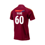 Junior Short Sleeve Coloured Cricket Shirt -IRTHLB