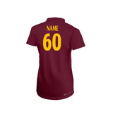 Women's Short Sleeve Coloured Cricket Shirt-GUILDFBUNDLE