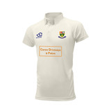 Junior Short Sleeve Cricket Shirt-PEMDCC