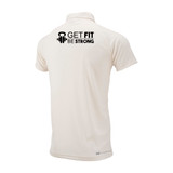 Mens Short Sleeve Cricket Shirt-BLBCC