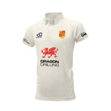 Junior Short Sleeve Cricket Shirt-CORWEN