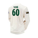 Junior Long Sleeve Cricket Slipover (Senior Sizing)-TKMCC