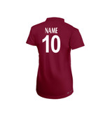 Girls Team Short Sleeve Coloured Playing Shirt - Women's Fit-SUAC