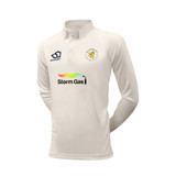 Junior Long Sleeve Cricket Shirt-WEMBDO