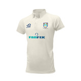 Junior Short Sleeve Cricket Shirt-ExhallWixBUNDLE