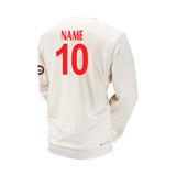 Long Sleeve Cricket Slipover -RUSTCC