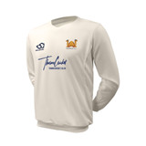Junior Long Sleeve Cricket Slipover -NOMAD